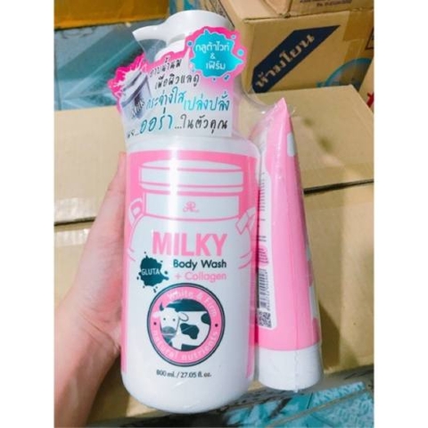 Sữa Tắm Milky Thái + SRM Collagen