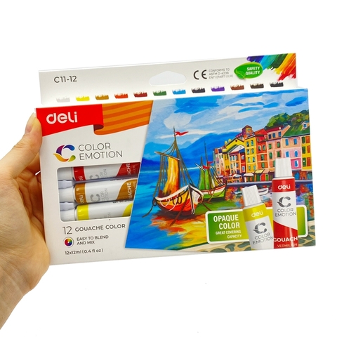 Màu Nước Deli 12 Màu EC11-12