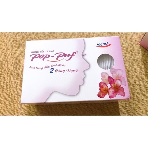 Bông Tẩy Trang Pop-Puf Tặng