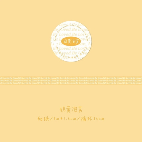 Washi Cuộn Trang Trí Sổ