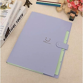 File A4, 5 Ngăn Mix Màu
