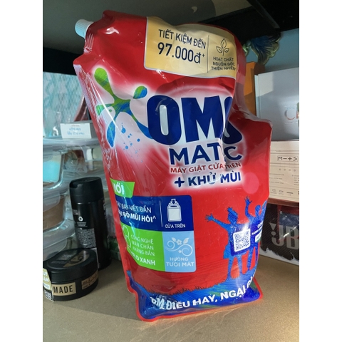 Nước Giặc OMO Matic Khử Mùi