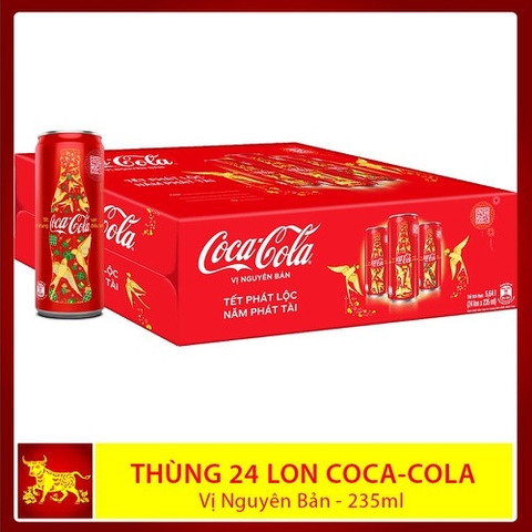 Nước CoCa Vị Nguyên Bản - Lon