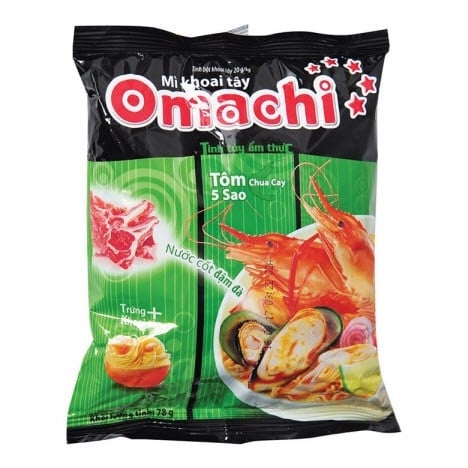 Mì Omachi Tôm Chua Cay Thái - 90g