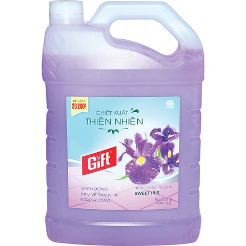 Lau sàn Gift Sweet Iris 3,8 kg tím