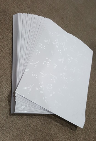 Bìa thơm A4 STD - 180gsm - vàng