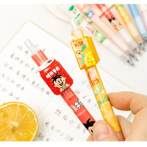Set 6 Bút Gel Đen - Umei Calgen Ace
