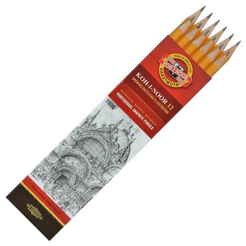 Bút chì chuốt Tiệp Khắc KOH 2B,4B,6B