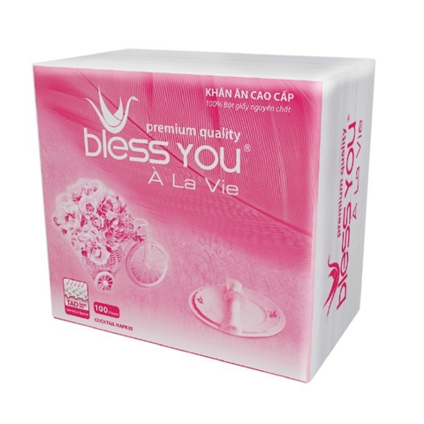 Khăn ăn Bless You ALavi lớn