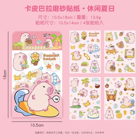 Sticker Capybara Mẫu Mới