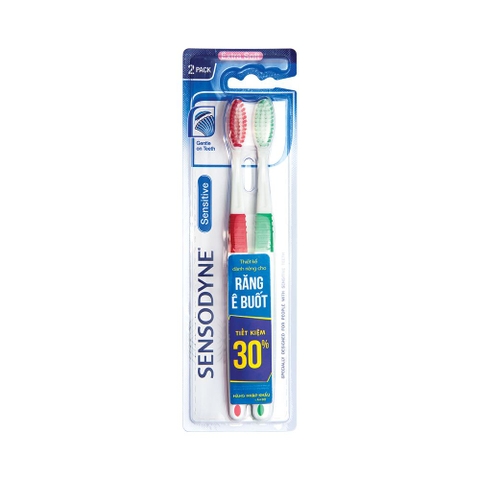 Bàn chải đánh răng Sensodyne siêu mềm 2 cái