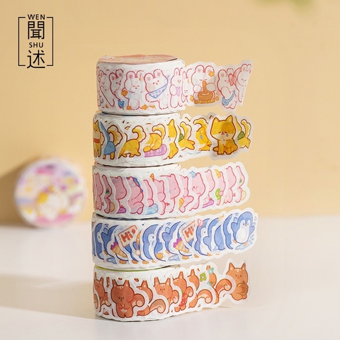 Washi Tape 100 Sticker Dễ Thương