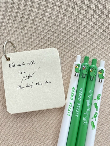 Bút Gel Đen - Coco Little Green