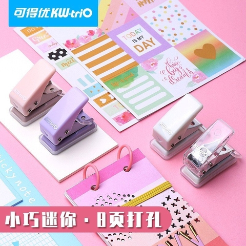 Bấm Lỗ KWTrio Mini Pastel