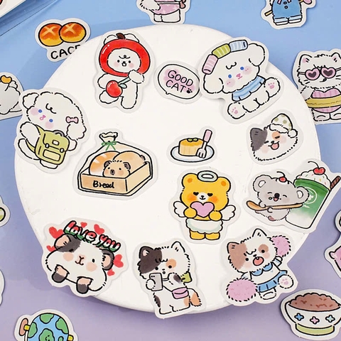 Túi 40 Sticker Bag Of Cuties