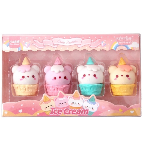 Set 4 Gôm Ice Cream