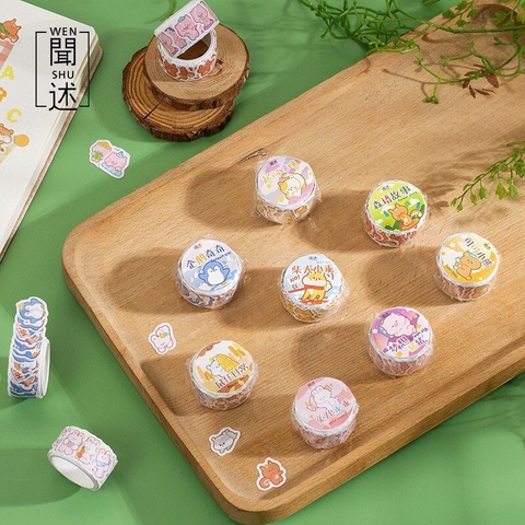 Washi Tape 100 Sticker Dễ Thương