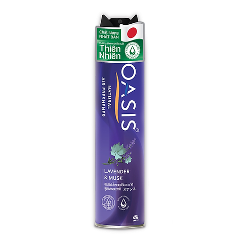 Xịt phòng Oasic Natural Lavender&Musk