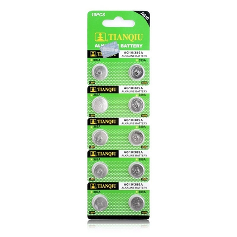 Pin đồng tiền AG10