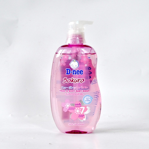 Sữa Tắm Bé Dnee Organic Thái - Sakura