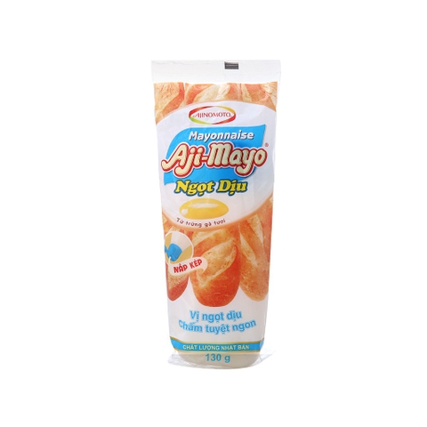 Xốt Mayonnaise Aji-mayo -130g Vị Ngọt Dịu