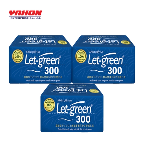 Khăn Giấy Lụa Letgreen 300 tờ
