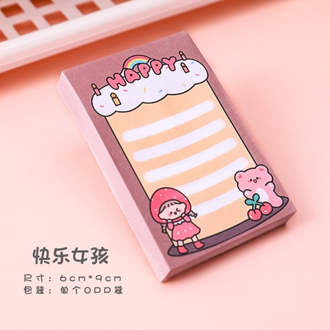 Giấy Note 80 Bé Gái Cute