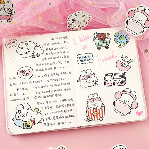 Túi 40 Sticker Bag Of Cuties