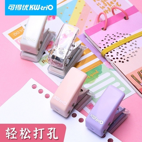 Bấm Lỗ KWTrio Mini Pastel