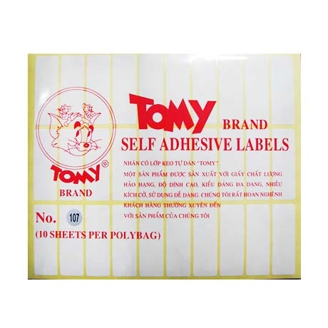 Decal A5 Tomy PC 105 - 107 - 108 - 109