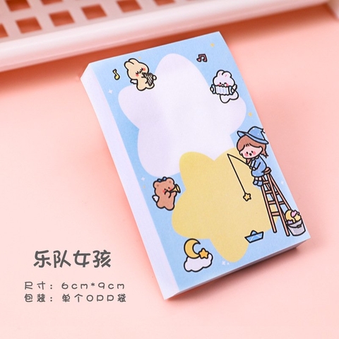 Giấy Note 80 Bé Gái Cute