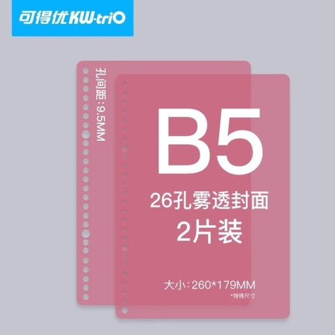 Bìa Sổ Còng A5 Trong Nhiều Màu