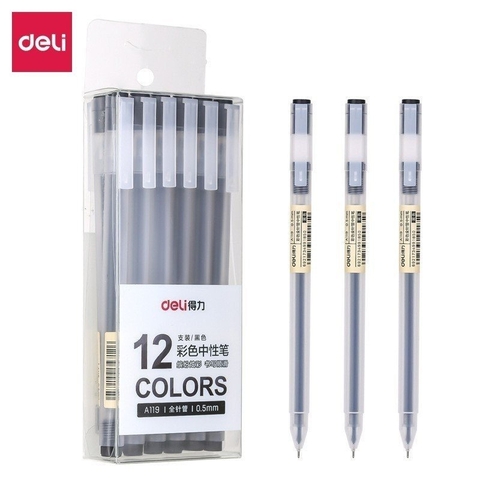 Bút Gel Deli A119 0.5mm Nhiều Màu