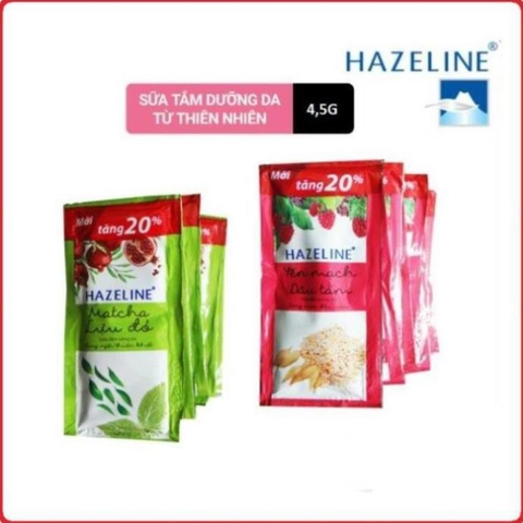 Sữa tắm Hazeline dây hồng - dâu tằm