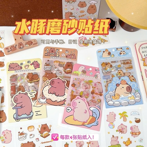 Sticker Capybara Mẫu Mới