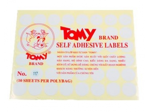 Decal A5 Tomy PC 114 - 115 - 116 - 117