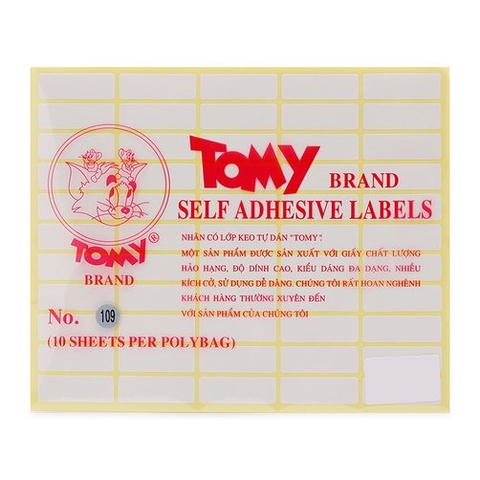 Decal A5 Tomy PC 105 - 107 - 108 - 109
