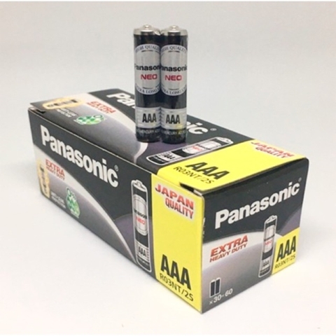 Pin 3A Panasonic - Pin rời hộp đen