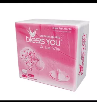 Khăn ăn Bless You ALavi lớn