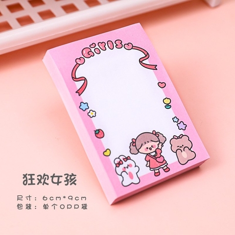 Giấy Note 80 Bé Gái Cute