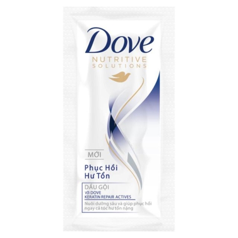 Dầu gội Dove phục hồi hư tổn 5.8ml x 12 gói