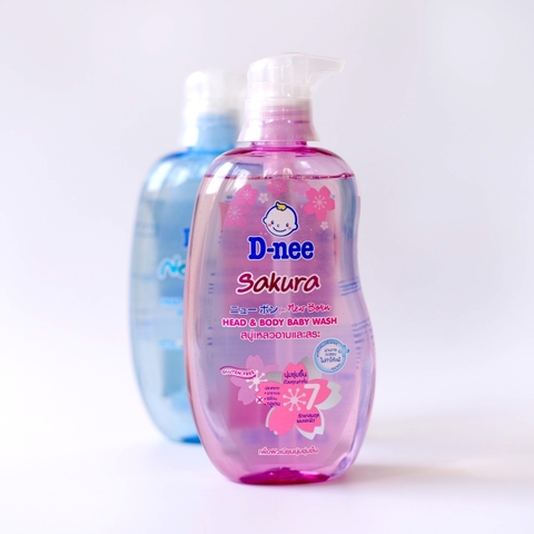 Sữa Tắm Bé Dnee Organic Thái - Sakura