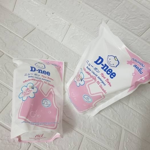 Nước Giặt Xả Dnee Thái - Túi Hồng