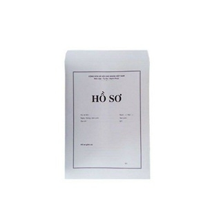 Bìa hồ sơ xin việc trắng F4