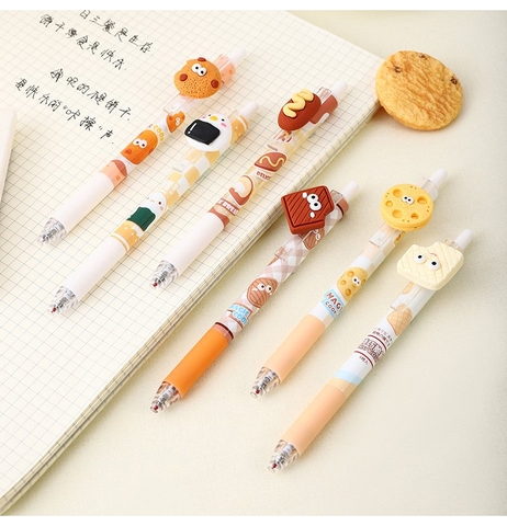 Set 6 Bút Gel Đen - Umei Store
