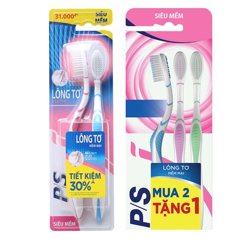 Bàn Chải Đánh Răng P/S Lông Tơ Mềm Mại