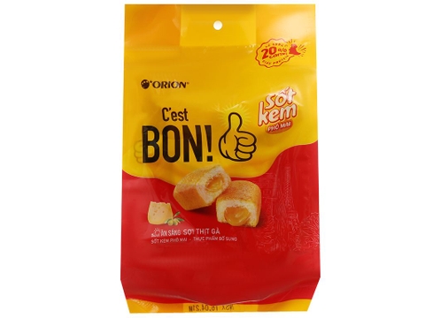 Bánh Bon! Sốt Kem Phô Mai