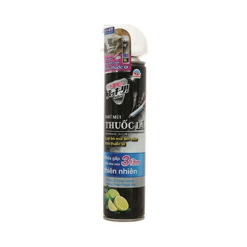 Bình xịt khử mùi thuốc lá Sukkiri 320ml
