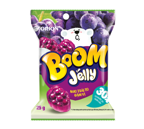 Kẹo Boom Jelly Vị Nho