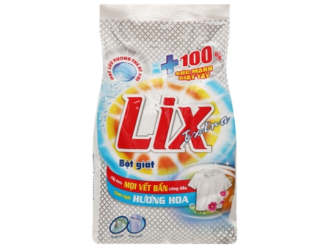 Bột giặt Lix Extra hương hoa 5.5kg